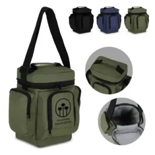R-PET 600D Lunch cooler 10L - LT95355 (gadzety reklamowe)